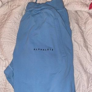 Alphalete blue joggers